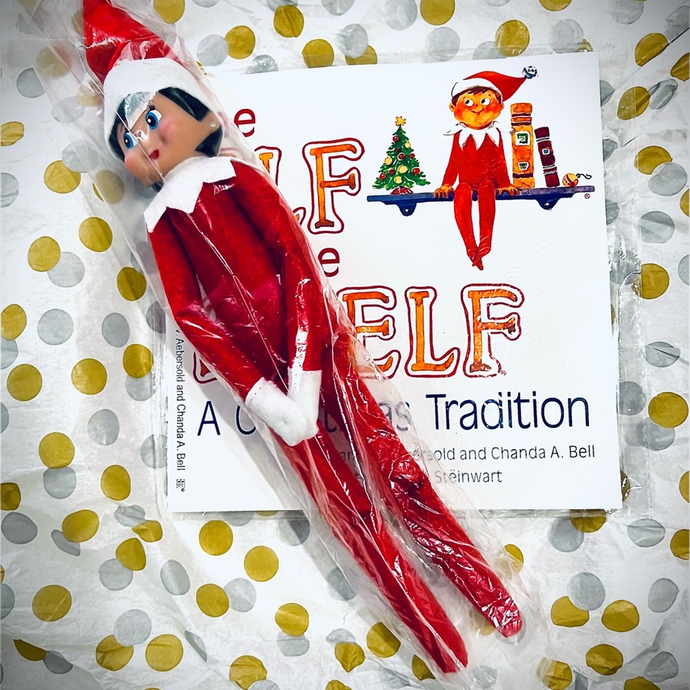 Early Christmas!  Never used still in packaging ELF on the shelf and story book.